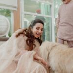 Parineeti Chopra Instagram - Pinks and puppies 🩷🐶 #Home