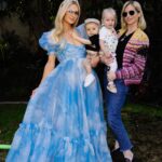 Paris Hilton Instagram - Such a magical and special day celebrating my #BirthdayBoy Phoenix👶🏼🎂 with my friends and their babies🥹🌊⚓️✨💖️ #SlivingUnderTheSea #SlivingMom ✨ Beverly Hills, California
