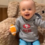 Paris Hilton Instagram - Baby P’s first #SuperBowl 🏈👶🏼