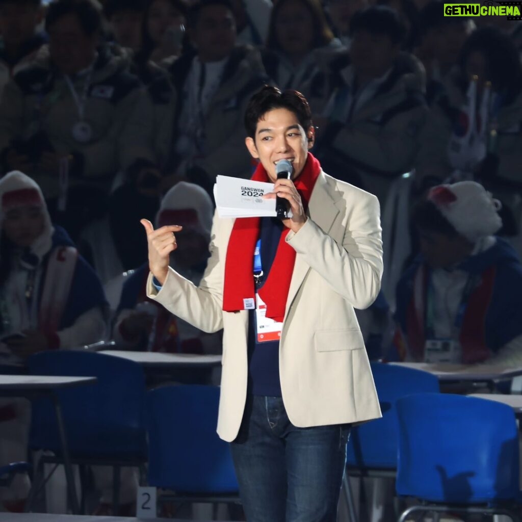 Park Jae-min Instagram - # Hosting the opening ceremony of the 2024 Gangwon Winter Youth Olympic Games. We welcome all of you with open arms🙋‍♂️💕 2024 강원동계청소년올림픽 개막식 사회. 자랑스러운 우리나라 대한민국! 그리고 강원특별자치도! #2024강원동계청소년올림픽 #gangwon2024