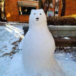 Park Jae-min Instagram - # It is never too cold. 동네에 친하게 지내는 꼬마 아이들이 많은데 첫눈 오는 날의 추억을 남겨주고 싶어서 아무도 없는 새벽 시간에 조그만 선물을 만들어 놓고 왔습니다. 코로나19가 아이들의 소중한 겨울의 추억마저 가져가지는 않았으면 좋겠네요. 4시간 반동안 조그만 눈 덩이에서 시작해서 겨우 동틀 때 즈음에 곰 한 마리가 나왔습니다ㅎ As I wanted make some good memories for my neighbor kids, I made a small snow bear after a 4 and a half hour work. Hope Covid-19 really doesn't take the good memories of winter away from the younglings. It all started from this small snow ball. #첫눈 #눈사람 #위베어베어스 #webarebears #snow #snowman