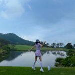 Park Ji-yeon Instagram - healing💕⛳️