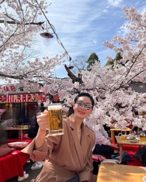 Park Jin-hee Instagram - #이른 #꽃구경 #🌸 #감사합니다