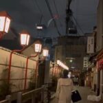 Park Jin-hee Instagram – 촬영차 일본. 세상에!!! 

#오사카 #Osaka #밤 #골목길