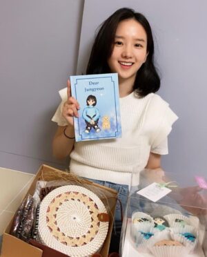 Park Jung-yeon Instagram - 그리고 늘 응원해주고 사랑해주는 너무나 사랑하는 사람들💙고맙습니다🤍💙