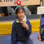 Park So-yi Instagram - 무대인사 후엔 아이스크림 #ad #탑텐키즈 @topten10kids_official #천박사퇴마연구소