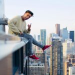 Parkourporpoise Instagram - Toronto vibes!👌🏻 What crazy ideas should we do in Toronto?🤷‍♂️🤣 📷 @justin.sull #toronto #the6 #extreme #adrenaline
