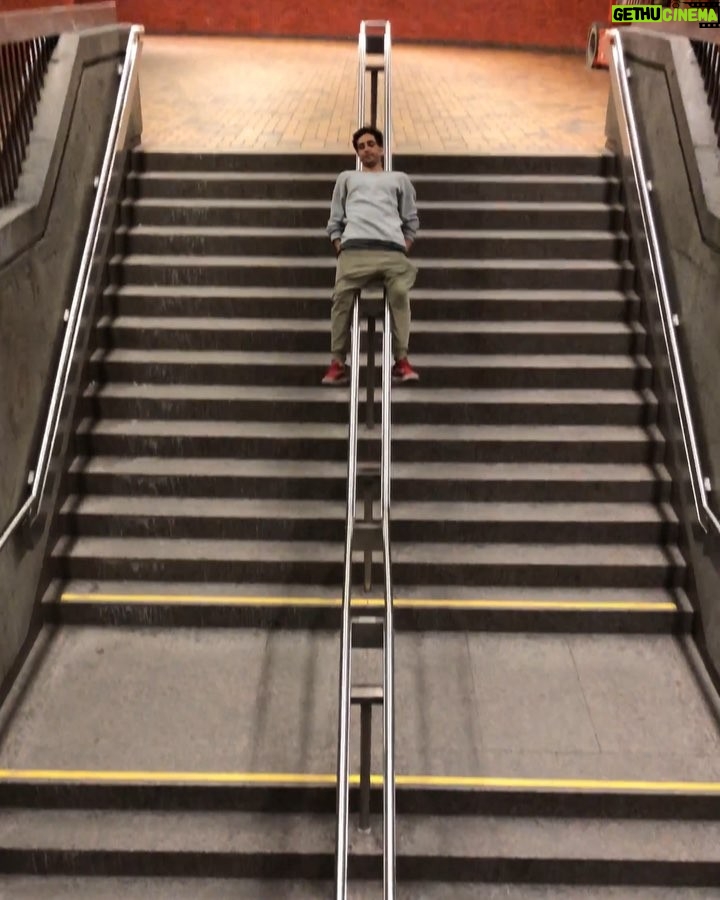 Parkourporpoise Instagram - Too sore to take the stairs a dig!? 🎥 @williambouffard_photography ______________________________________ #explore #stairs Montreal, Quebec