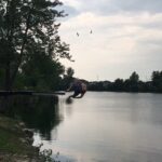 Parkourporpoise Instagram - A little bit ugly but I can still do it!!! first big tricks since knee explosion day!!! 🎥 🏃 @alex.trickoso ____________________________ #geeeetttt #Parkour #Flips #FreeRunning #front540 #rudy #ish #Flip #roll #notomorrow#gainer #btwist #fullin #movement #likeforfollow #dope #Progression #Fun #Style #Summer #injured #ActionSports #Sports #montreal #toronto #Create Toronto, Ontario