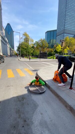 Parkourporpoise Instagram - Can’t resist a good old pizza! 😂 

some of you guys have been asking me where I’ve been, does this answer the question? 😂 ❤️ 

#TeenageMutantNinjaTurtles #Comedy #tmnt #Montreal #fooddelivery #downtown #mtl