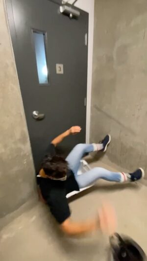 Parkourporpoise Instagram - Sliding into her/hes DM‘s like... 💨😎 but then finding out that they are already taken! 😳🤭

#slidingintodms #Relationship #fail #crash #comedy