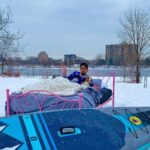 Parkourporpoise Instagram - When you wake up after a crazy Saturday night and have no idea where you are! 🛌🥱🤔🤷😂 also, what do you think we are up to? #comedic Montreal, Quebec