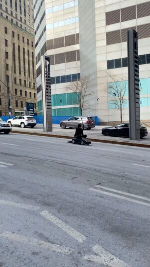 Parkourporpoise Instagram - Batman casually cruising in the streets of Montreal in his bat mobile 🦇👨🏻💨 

#batmanmemes #kidscar #comedy #trafficjam #action #downtownmontreal