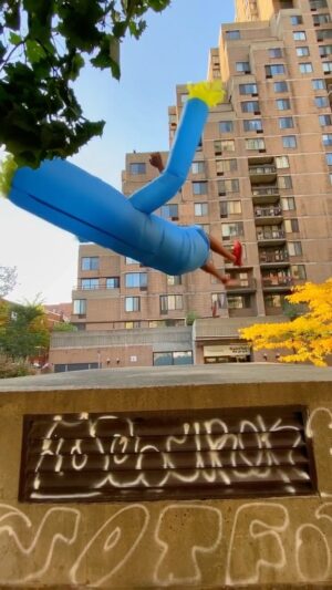 Parkourporpoise Instagram - Best caption wins a story shout out in 24 hours!🤪😂👌 #Montreal # #funny #costume #comedy #stunts