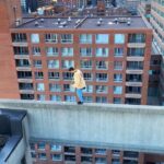 Parkourporpoise Instagram - When the gyms are closed! (Please do not try this) ___________________________________________ #viral #jumprope #adrenaline #fitness #amazing #heights #stunts