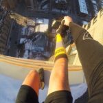 Parkourporpoise Instagram - There’s nothing like a good workout! 🏋️‍♂️🤪 (please do not try this it is extremely dangerous) ___________________________________________ #viral #workout #insane #amazing #happy #adrenaline #squats