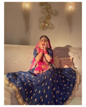 Parvati Sehgal Instagram - 🦚 मोरनी बनके 🦚

#indian #traditional #janamashtami #bannichowhomedelivery