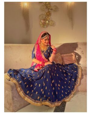 Parvati Sehgal Instagram - 🦚 मोरनी बनके 🦚

#indian #traditional #janamashtami #bannichowhomedelivery