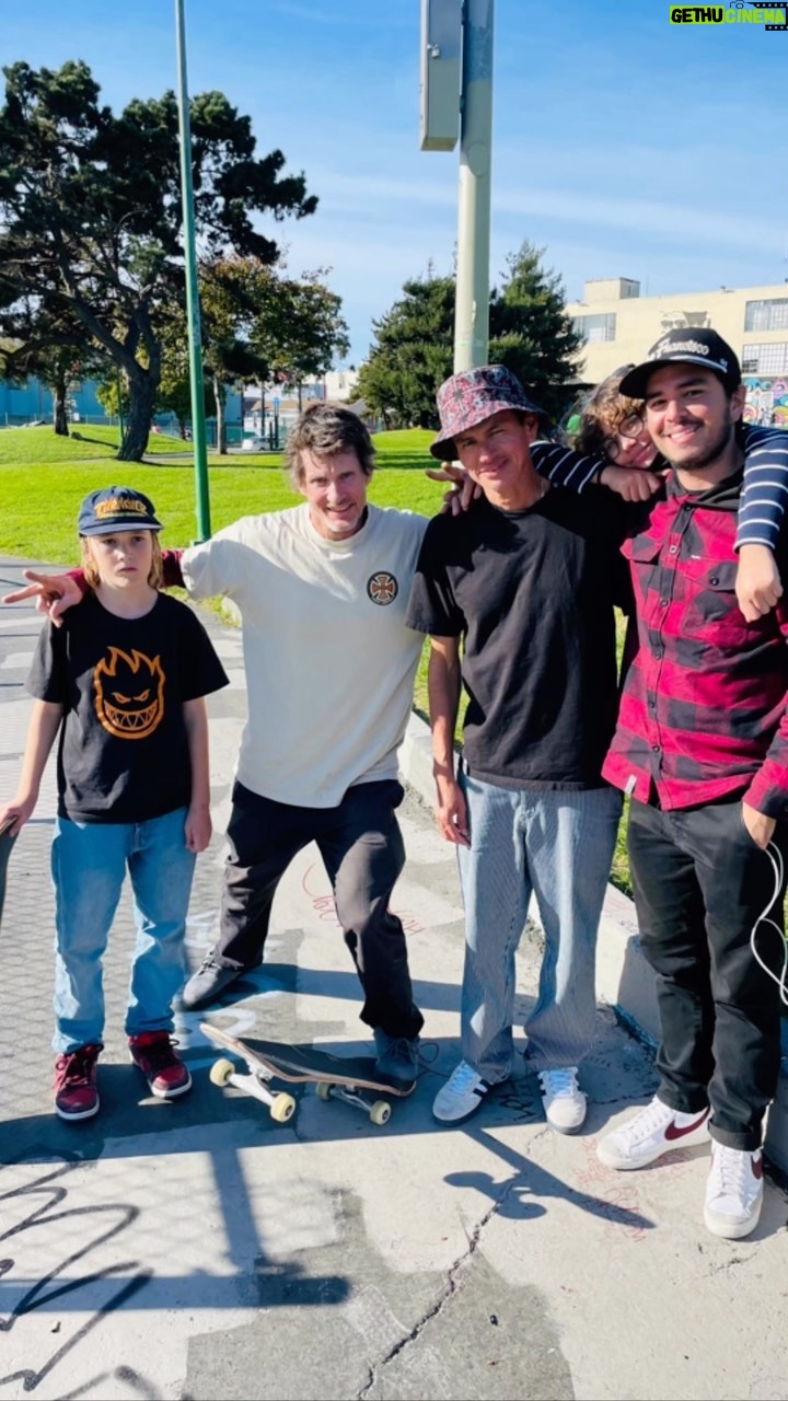 Pat Duffy Instagram - So stoked run into @chicobrenes and Fam today, fun times w/ @_1emmy #potreropark 📹 @chicobrenes @_1emmy