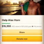 Pat Duffy Instagram - Terrible news this morning Alex Horn @lostincranslation (Cranny) is in ICU with serious head Injury. Please send some healing energy his way and anything helps w/ @gofundme (link in bio)🙏🏻♥️