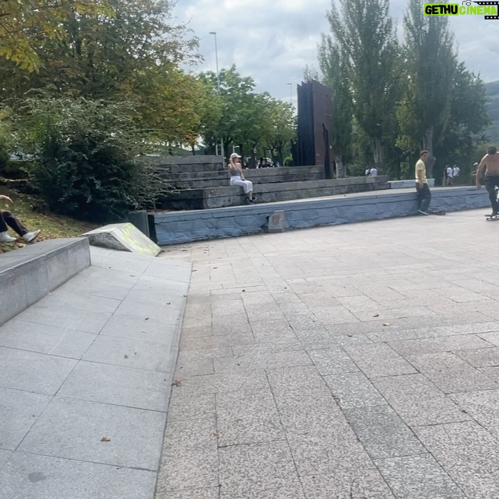 Pat Duffy Instagram - Quick 1 in Bilbao at Spanish @emb4ever plaza W/ 1& only @dannyway thank you @planbofficial @hlcdistribution 🙏🏻💯🙏🏻