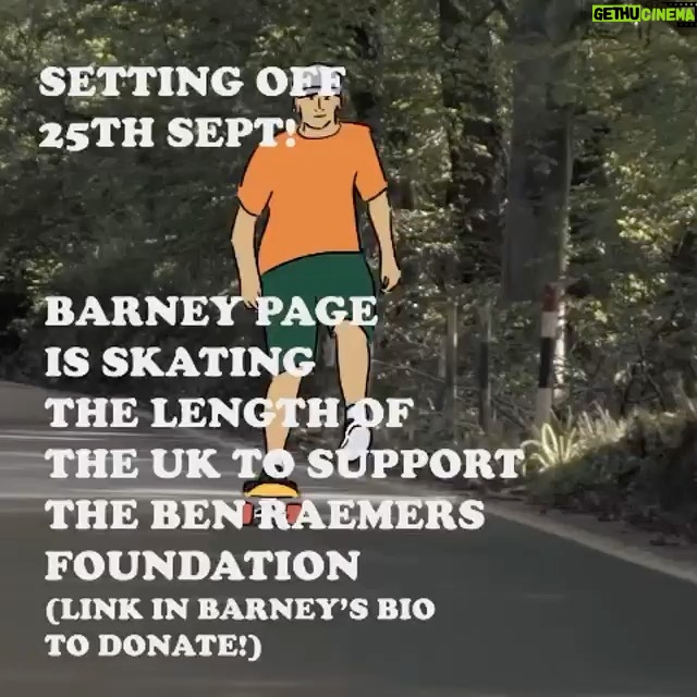 Pat Duffy Instagram - Please support @barneypage quest to skate the length of the UK for @thebenraemersfoundation link in his bio 🙏🏻🙏🏻 go get it Barney⚡️⚡️