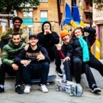 Pat Duffy Instagram - Blast in Barcelona, broke a rib 🍖 but pain managed w/🍦n ☕️ and slamming. Thanks @planbofficial @paulomacedoo @devinlopezz @aureliengiraud for the trip especially @twinkstpk for the time & energy 📹 photos by @pal_photo shout @soursolution for the hospitality @etniesskateboarding @ojwheels @paradoxgrip @fkdbearings @independenttrucks @oglabsgenetics