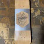 Pat Duffy Instagram - Made a few of these “Electric⚡️Dragonfly” boards for Xmas just locally, some are better than other..there’s a few left and can always screen more💯⚡️🙏🏻 8.5 popsicle - 8.75 late 80s shape. dm if interested... unfortunately shipping has gone up 30% internationally so ship can be a bit¢$$ 😬 #handmade #skateboarding #diyskateboarding #FakieNollie thanks @seila.sungold for the artwork 💯♥️