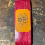 Pat Duffy Instagram - Made a few of these “Electric⚡️Dragonfly” boards for Xmas just locally, some are better than other..there’s a few left and can always screen more💯⚡️🙏🏻 8.5 popsicle - 8.75 late 80s shape. dm if interested... unfortunately shipping has gone up 30% internationally so ship can be a bit¢$$ 😬 #handmade #skateboarding #diyskateboarding #FakieNollie thanks @seila.sungold for the artwork 💯♥️