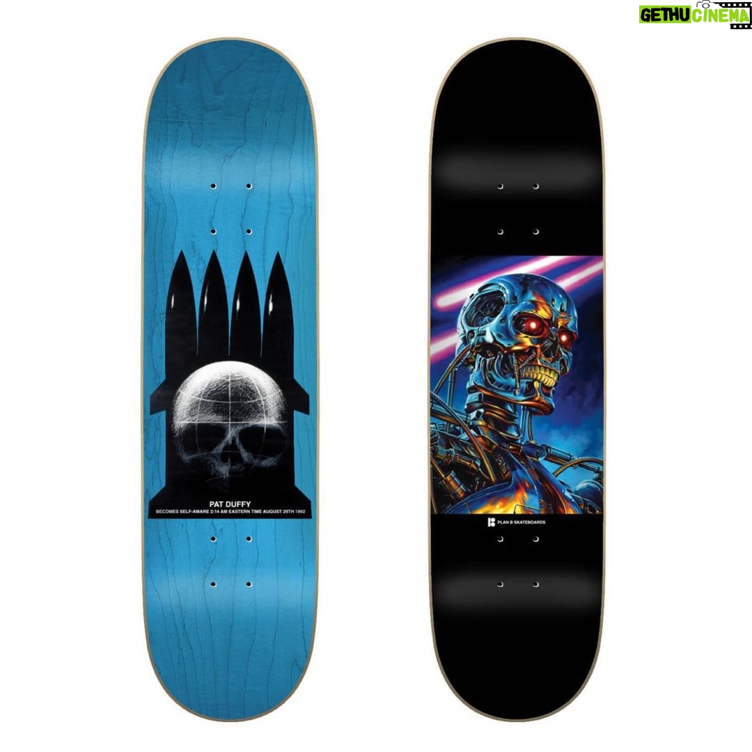 Pat Duffy Instagram - Old Clip from “true”, brand new ad for “Ratt” board. “Spirit” & “terminator” also available! You know for Xmas for your grandma! ✨🎄✨ @planbofficial @hlcdistribution planbskateboards.com @skatenetssd @easternskateboardsupply