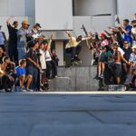 Pat Duffy Instagram - Few years ago i asked everyone at Macba to get in this ollie photo cause i thought i may never make it back for skateboarding and wanted the memory @pal_photo was cool enough to shoot this epic picture 📸. And now! On my way to Barcelona to go skateboard holiday w/ fam n friends ✔️☀️☀️☀️