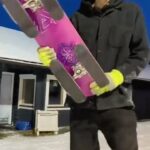 Pat Duffy Instagram - This @sledesnowsk8 prototype is the best snow skate I’ve tried. Can actually turn. Thanks Sampo for cruising through! @paminne_ski