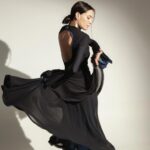 Patricia Garza Instagram - No hay nada como la sensación de diseñar y portar mis propias creaciones magníficas y monumentales. Es una labor de amor, paciencia y visión que no solo muestra el talento de nuestro equipo, nuestra creatividad y trabajo, sino que también nos llena de sentido de orgullo. Aquí puedes ver plasmado en el tiempo, horas de arduo trabajo y autoexpresión en una pieza de arte que puedes llevar puesta. Gracias @afritche por tomar todo esto y ponerlo en una imagen. There’s nothing quite like the feeling of designing and wearing my own magnificent and monumental creations. It is a labor of love, patience, and vision that not only showcases out team’s talent, creativity, and hard work, but also empowers me with an undeniable sense of pride and effortless grace. Here, you can see hours of hard work and self-expression in a wearable piece of art. Thank you for being part of it. @hualingerie