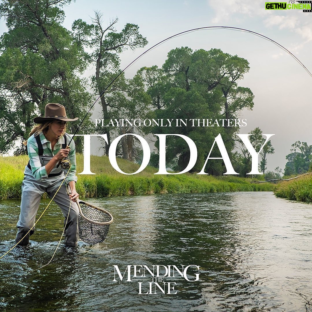 Patricia Heaton Instagram - TODAY IS THE DAY! Mending the Line is officially out in theaters across the country. Link in my bio and stories to get tickets! #MendingTheLine