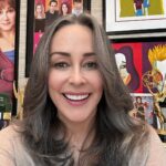 Patricia Heaton Instagram - Coming to you from my “office” (it’s a cubbyhole behind the laundry room behind the kitchen). Just finished doing press for Mending the Line opening in theaters this Friday! Link in my bio and stories to get tickets! @blue_fox_entertainment @mendingtheline @truepublicrelations