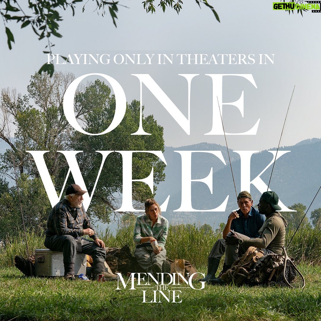 Patricia Heaton Instagram - #REPOST @blue_fox_entertainment 🎬🌟 COUNTDOWN BEGINS! We are just ONE WEEK away! Join us as we count down the days to the grand unveiling.. MENDING THE LINE hits US theaters on JUNE 9TH! Stay tuned for more updates 🎥🍿 @mendingtheline