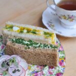 Patricia Heaton Instagram - Tea time! Getting into the spirit for the Coronation with these tea sandwiches. 🫖