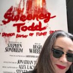 Patricia Heaton Instagram - Bucket list!  Sweeney Todd is my all-time fave musical. The original Broadway production closed in 1979, the year before I moved to NYC. I’ve seen concert productions and the stripped down version with Patty Lupone (which was incredible) but finally a full blown version! Josh Groban was out for the matinee but the outrageously talented @nikriz killed it as Sweeney! The audience was wildly enthusiastic. And @annaleighashford redefines Mrs. Lovett with her beautiful voice and superb comic timing. Thrilling!!! @sweeneytoddbway 👏👏