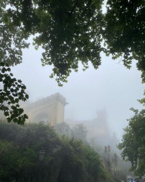 Patricia Heaton Instagram - Visiting Sintra in Portugal is a must. It’s a World Heritage site and home to the most stunning castles in a fairy tale setting. The hilly streets give you a good workout!