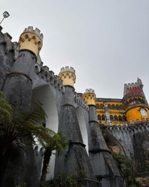 Patricia Heaton Instagram - Visiting Sintra in Portugal is a must. It’s a World Heritage site and home to the most stunning castles in a fairy tale setting. The hilly streets give you a good workout!