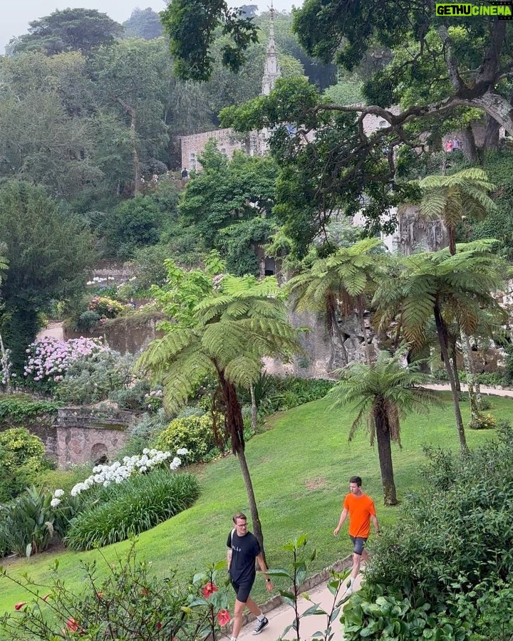 Patricia Heaton Instagram - Visiting Sintra in Portugal is a must. It’s a World Heritage site and home to the most stunning castles in a fairy tale setting. The hilly streets give you a good workout! Sintra, Portugal