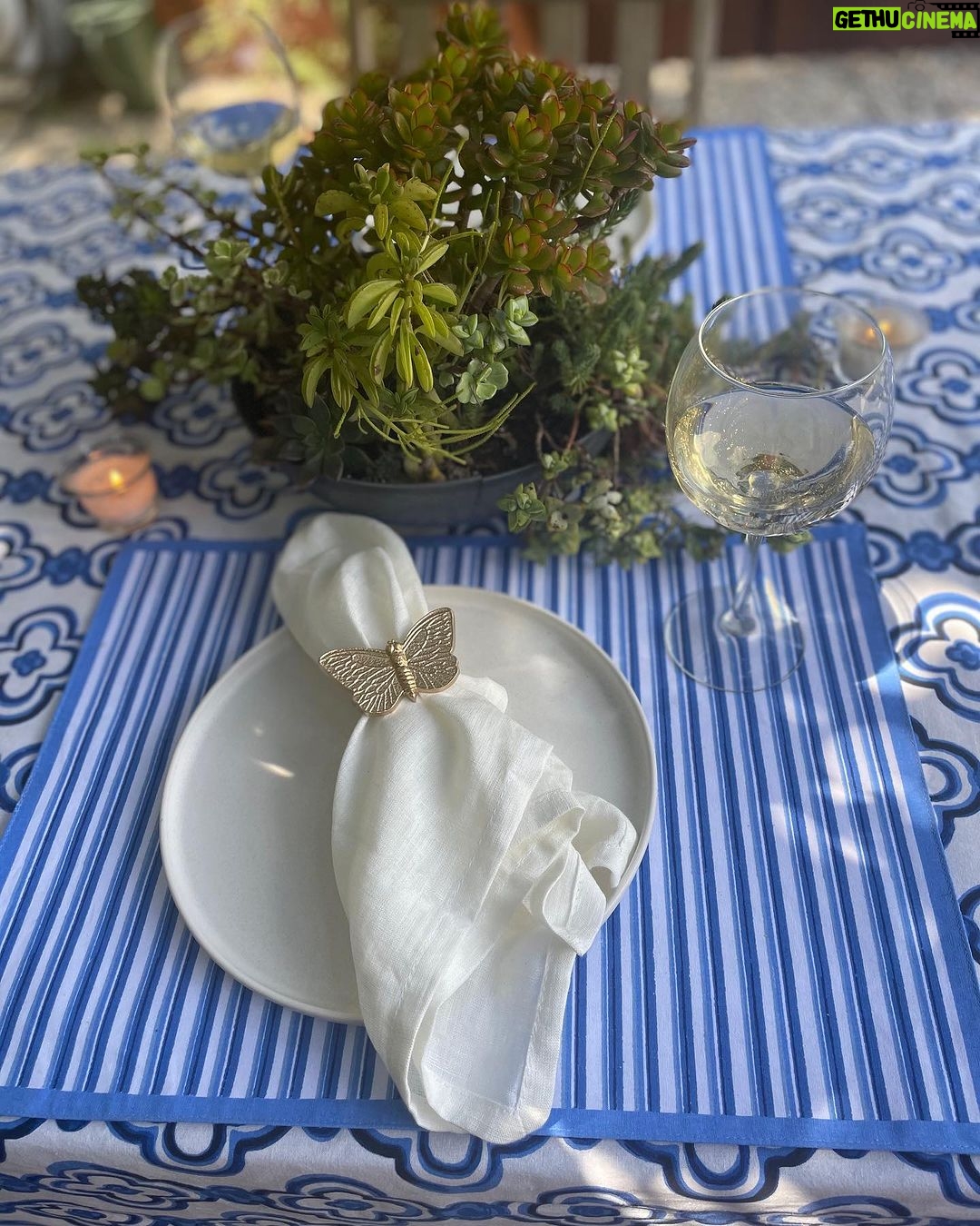 Patricia Heaton Instagram - I love seeing how you style your tables with pieces from my #PatriciaHeatonHome collection! 💙 Link to shop in stories.