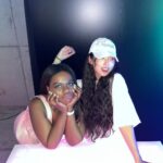 Patricia Thona Yiombi Instagram - 행사가 거즘 할리우드 느낌 그 자체(미국 한번도 안 가봄)😋 절미언니랑 데이뚜😘 Seoul, Korea