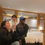 Patricia Thona Yiombi Instagram - 올라와줘서 넘 고맙구 스케줄 끝나구 합류한건뎅 이해심 많은 친규들 싸룽해🥰🫠 서울어디선가