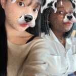 Patricia Thona Yiombi Instagram - 너 만나구 마지막에 2명의 친구들과 합해지고 노래방가고 미친듯이 놀고 집 와서 욕조에서 씻다가 졸뻔….. 그만큼 행복~~~했따ㅏ♥️ Gwangju