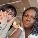 Patricia Thona Yiombi Instagram - 너 만나구 마지막에 2명의 친구들과 합해지고 노래방가고 미친듯이 놀고 집 와서 욕조에서 씻다가 졸뻔….. 그만큼 행복~~~했따ㅏ♥️ Gwangju