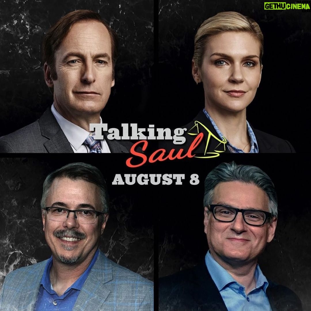 Patrick Fabian Instagram - Repost from @bettercallsaulamc • Talking Saul is back this Monday, August 8th, after the penultimate episode of #BetterCallSaul! Dive into the final season with creators Vince Gilligan and Peter Gould plus stars Bob Odenkirk and Rhea Seehorn. Share your questions now using #TalkingSaul.