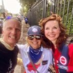 Patrick Fabian Instagram - Re-United with #BetterCallSaul HHM’s Julie (@audreyscoresmoore ) & @julesbruff, both of whom are taking on leadership roles during the @sagaftra strike. Thank you for all you do! #unionstrong💪 @wgaeast @wgawest