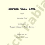 Patrick Fabian Instagram - Tonight. #BetterCallSaul Episode 601 “Wine and Roses” Writer #PeterGould Director #MichaelMorris Episode 602 “Carrot and Stick” Writer #Tomschnauz & #ArielLevine Dir #VinceGilligan @amc_tv @bettercallsaulamc @sptv