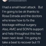 Patrick Fabian Instagram - Our friend is going to fine. 💙💙💙💙💙💙💙💙💙